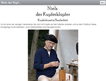 Tablet Screenshot of kupferklopfer.de